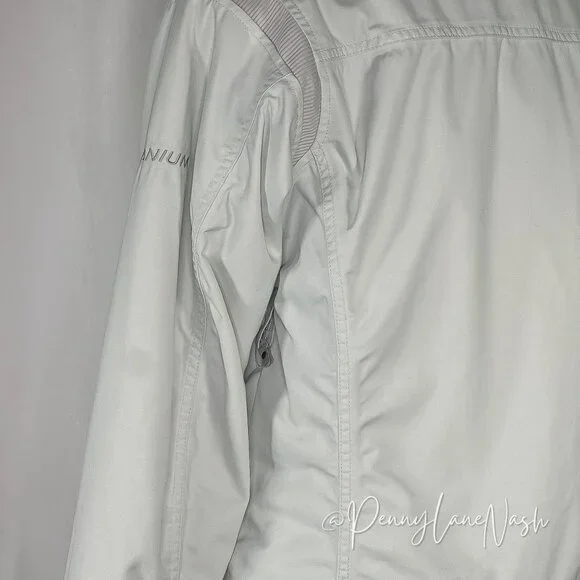 Columbia Titanium Omni-Tech Ski Jacket Medium M White - Picture 13 of 13